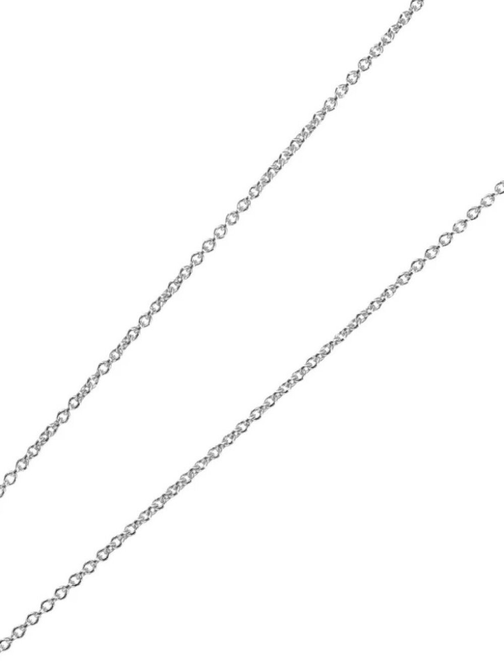 TIFFANY&Co. Stencil Cross Necklace Silver925 3.18g Women - Picture 5 of 7